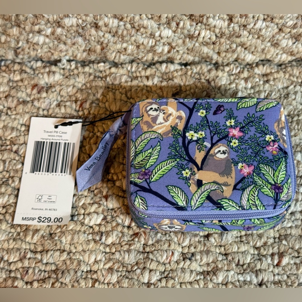 NWT Vera Bradley Travel Pill Case - Picture 5 of 8